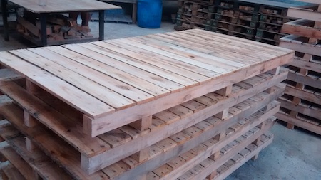 Pallets apilados